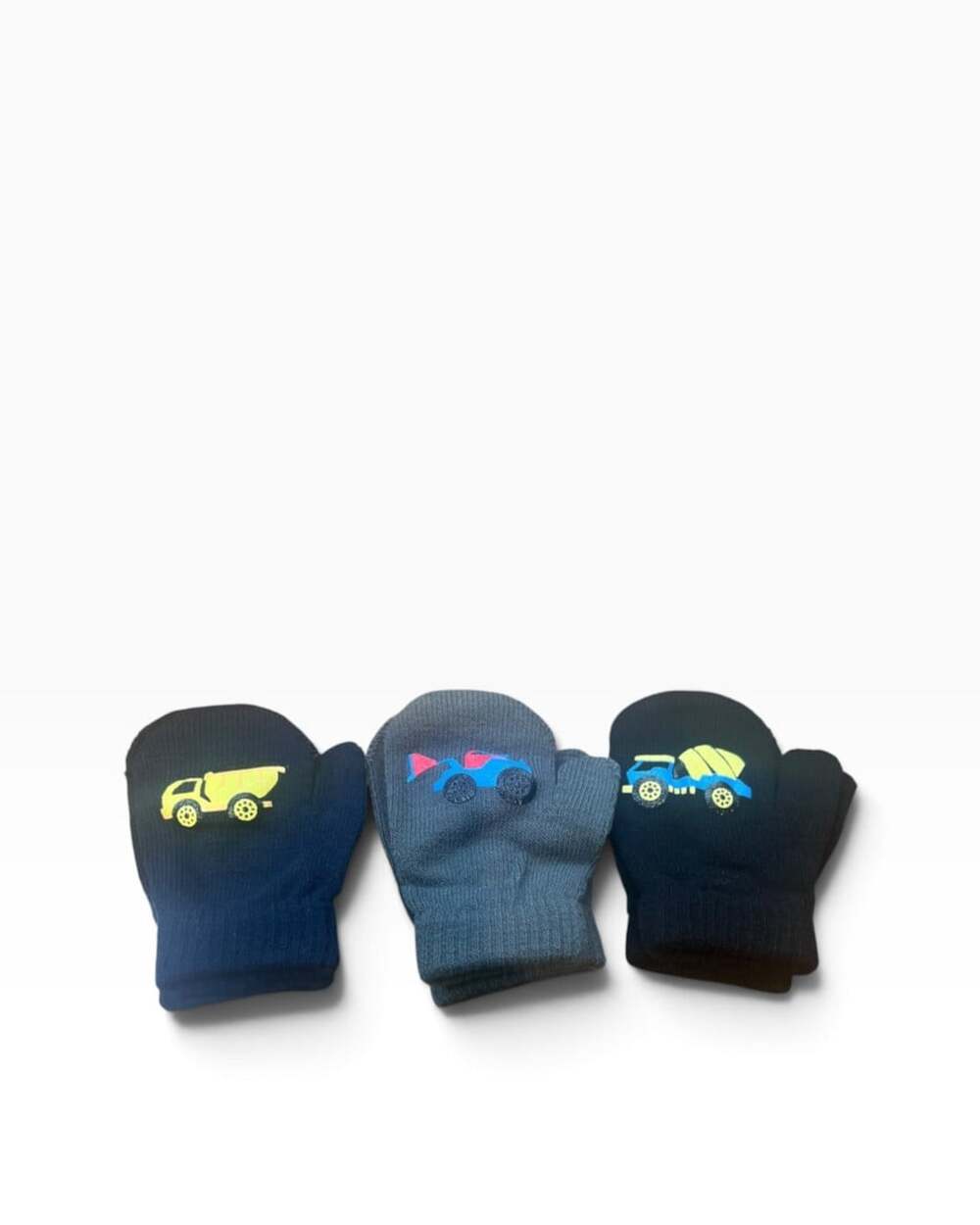 N'Ice Caps Kids Magic Stretch Gloves Mitten 3 Pairs Toddler Boys Girls Winter